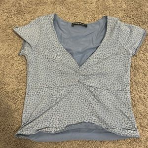 brandy Melville flower crop top